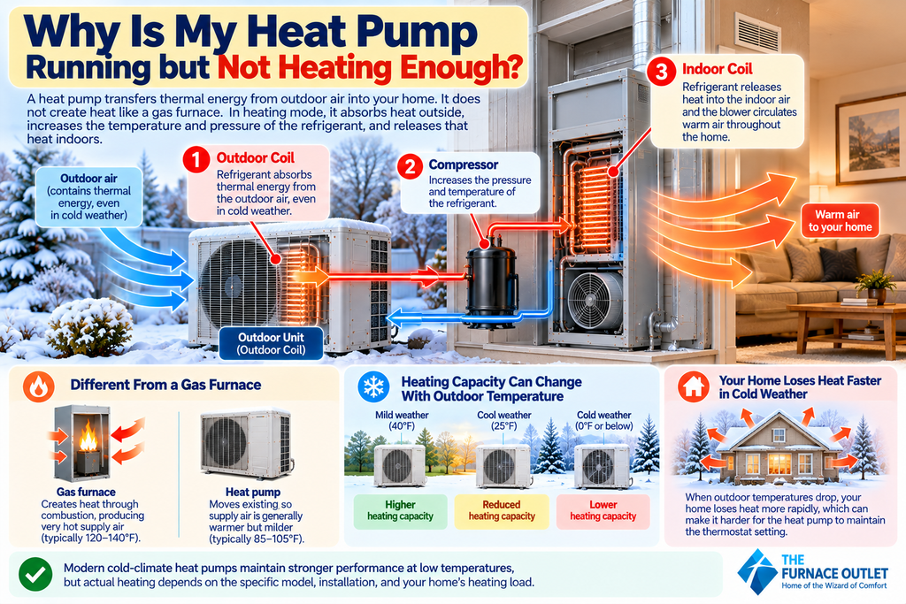 Why Is My Heat Pump Running but Not Heating Enough