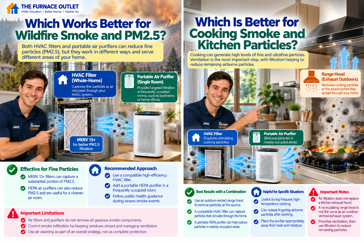 Which Works Better for Wildfire Smoke and PM2.5?