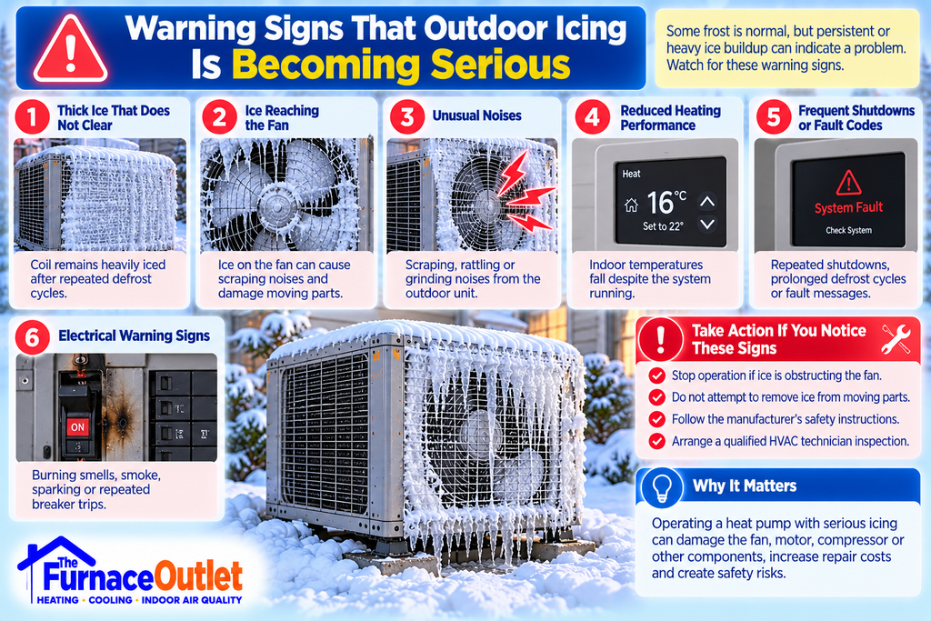Warning Signs That Outdoor Icing Is Becoming Serious