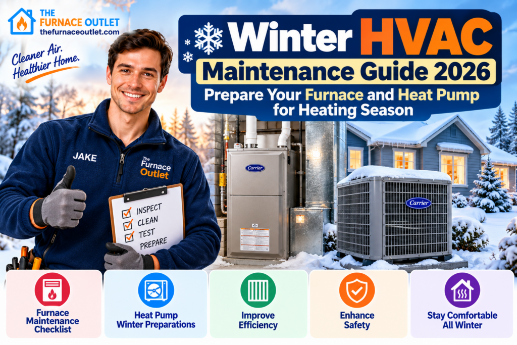 Winter HVAC Maintenance Guide: Prepare Your Furnace and Heat Pump for Heating Season