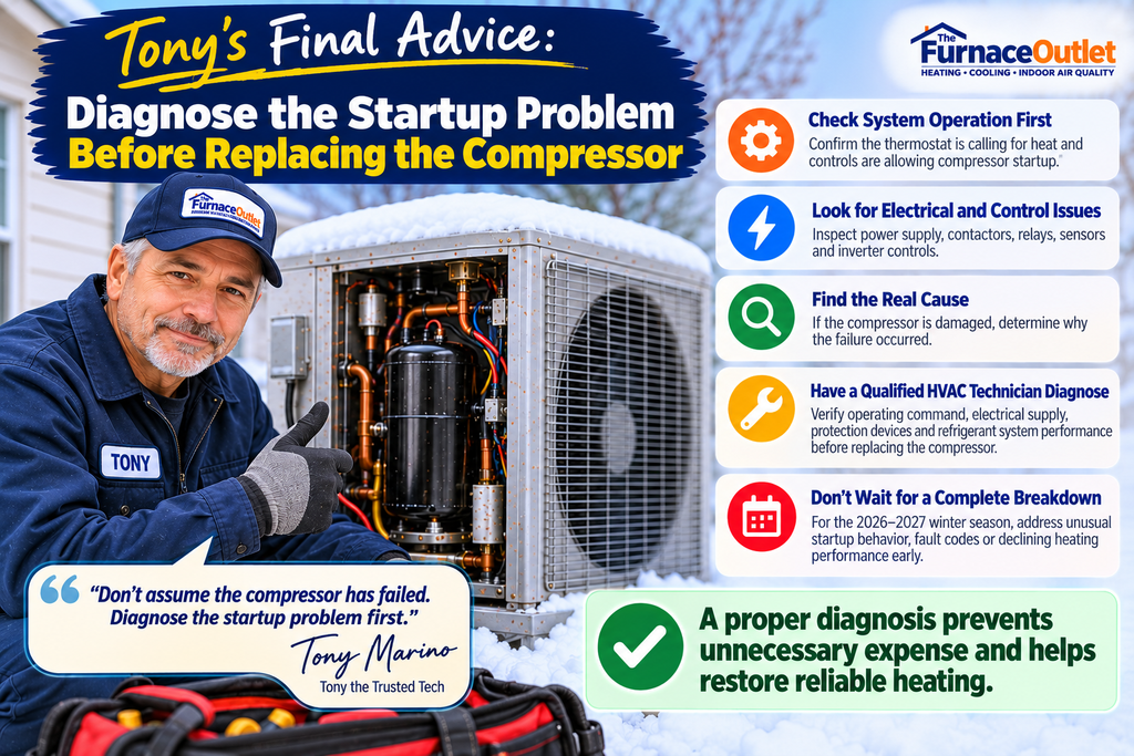 Tony's Final Advice: Diagnose the Startup Problem Before Replacing the Compressor