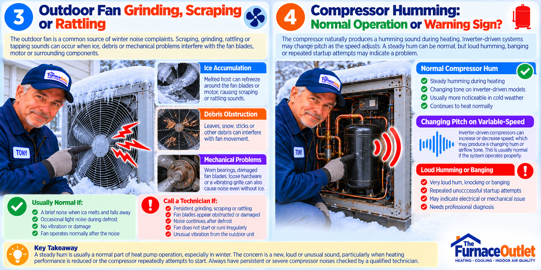 Winter HVAC Troubleshooting Guide Panels