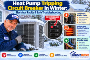 Heat Pump Tripping Circuit Breaker in Winter: Electrical Faults & Safe Troubleshooting