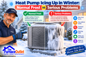 Heat Pump Icing Up in Winter: Normal Frost vs Serious Problems
