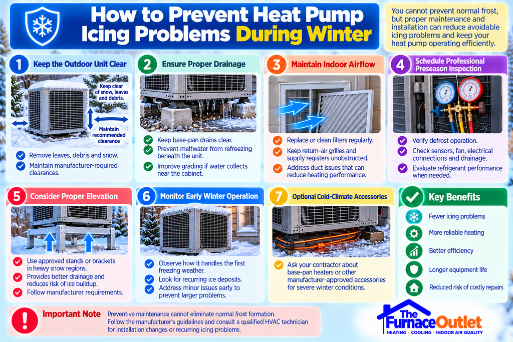 How to Prevent Heat Pump Icing Problems During Winter
