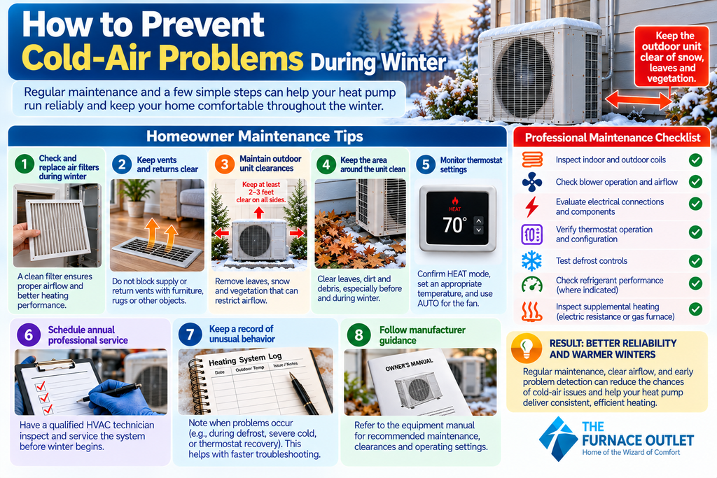 How to Prevent Cold-Air Problems During Winter
