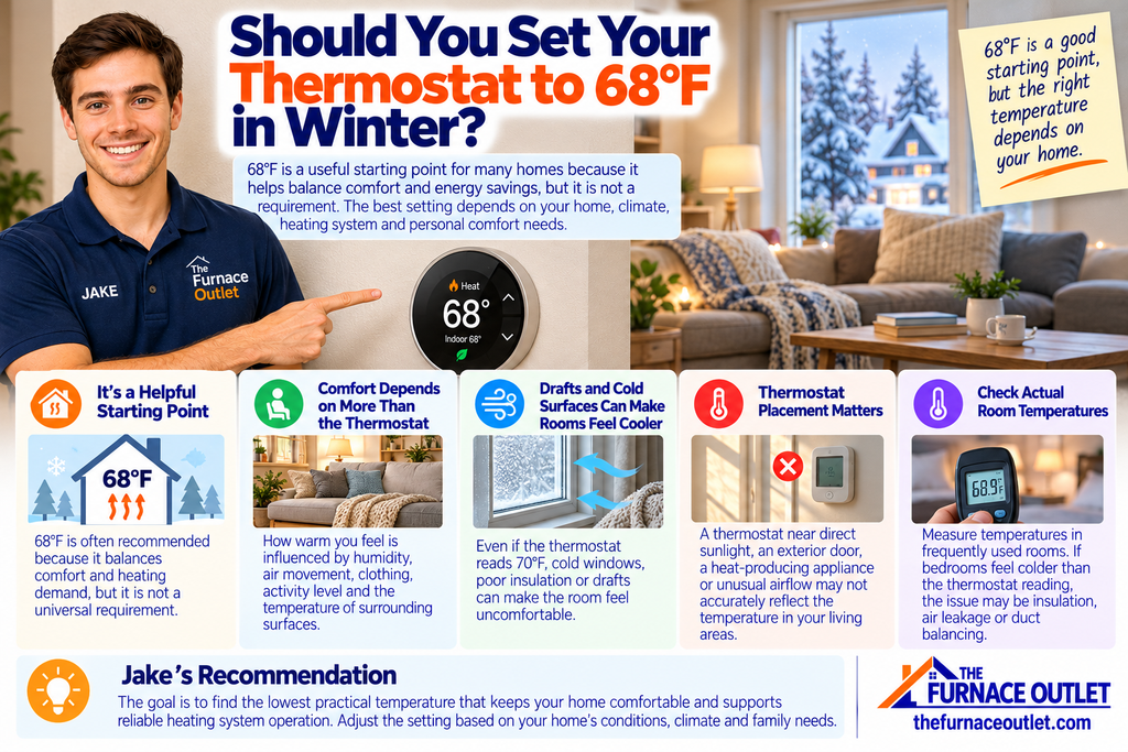 Should You Set Your Thermostat to 68°F in Winter?